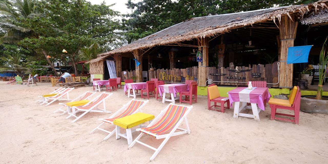 海滩边兰恩木屋 Ko Lanta 外观 照片