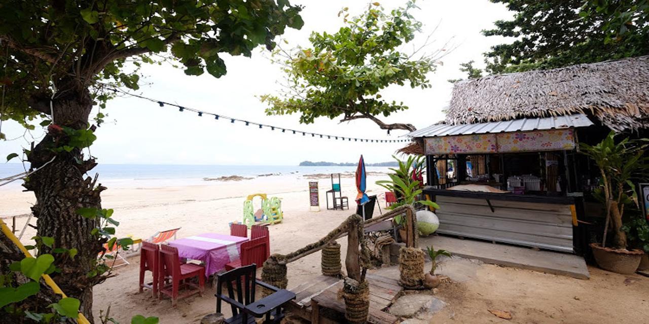 海滩边兰恩木屋 Ko Lanta 外观 照片