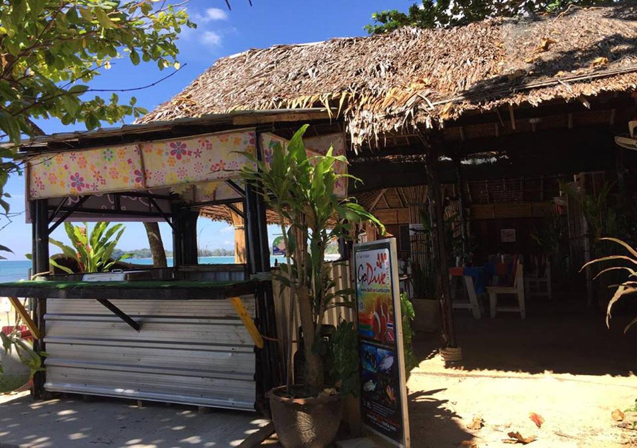 海滩边兰恩木屋 Ko Lanta 外观 照片